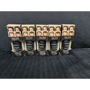 Toppik Full Hair Instantly Hair Building Fibers 0.42oz Black Lot of 5
